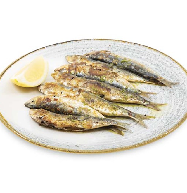 Sardinas a la plancha