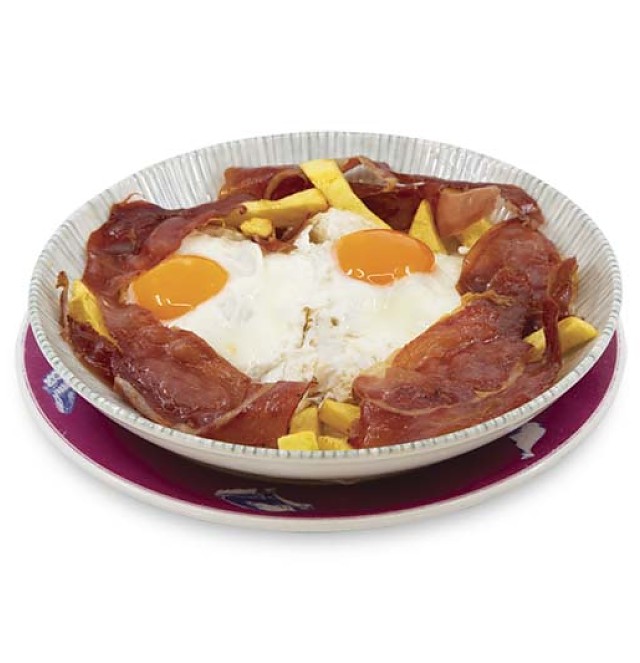 Huevos Rotos con Jamón ibérico