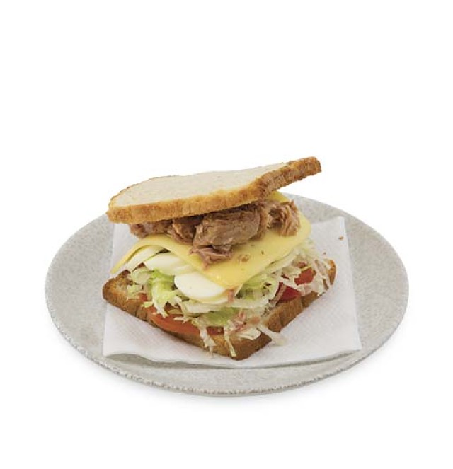 Sandwich Vegetal + Atun